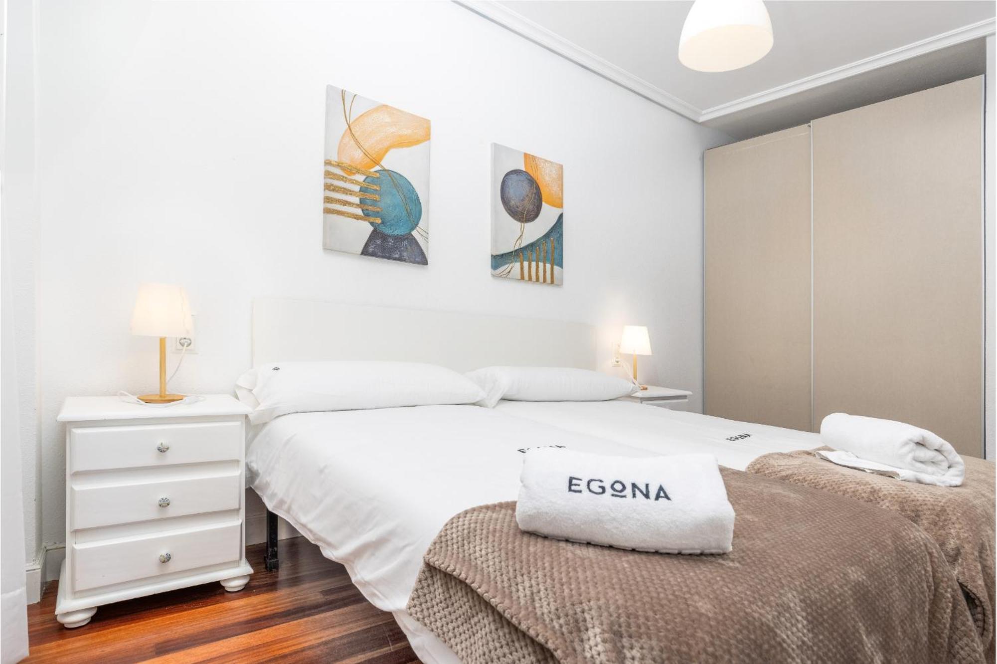 Egona - Primera Linea De Playa Con Parking - Appartement *